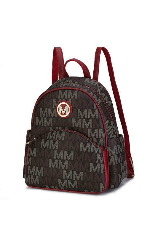 MKF Palmer Signature logo-print Backpack by Mia K