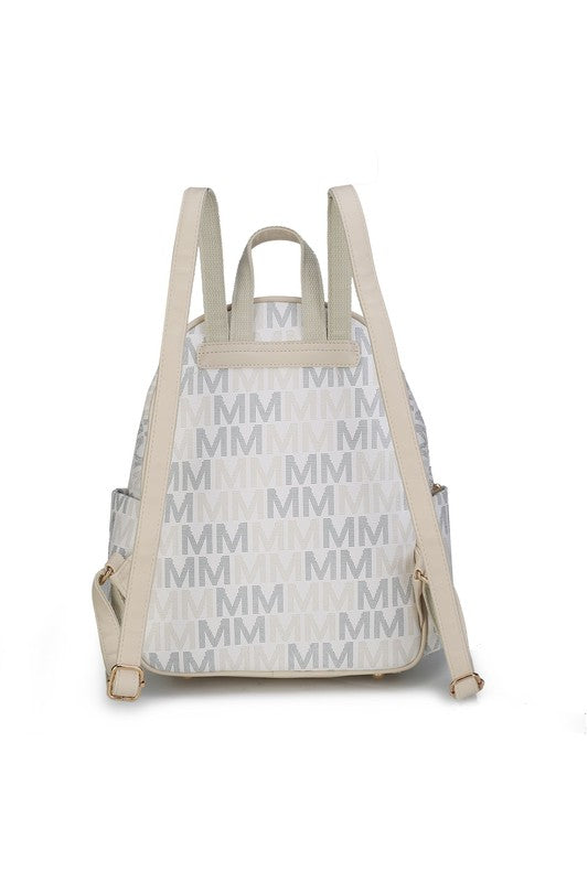 MKF Palmer Signature logo-print Backpack by Mia K