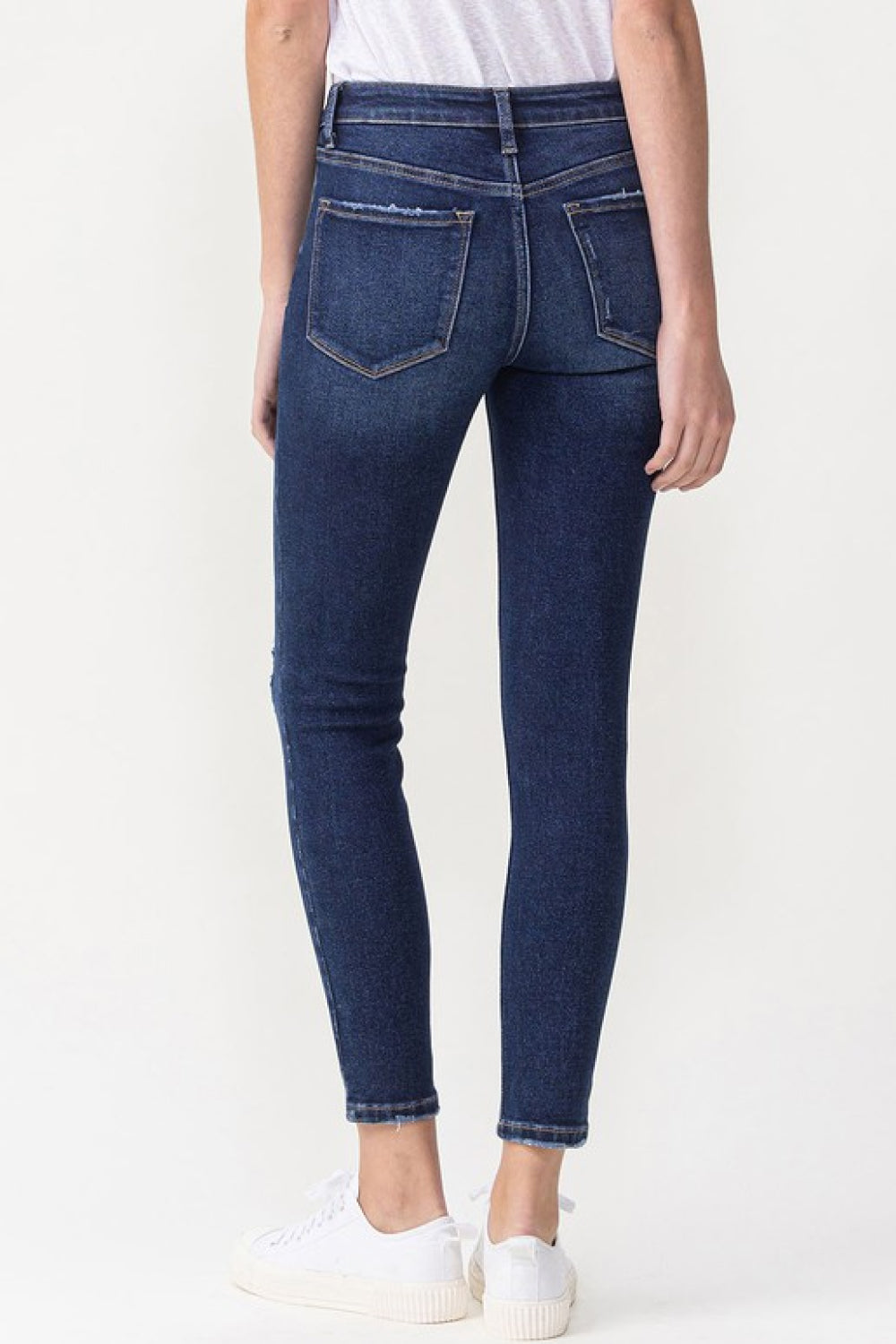 Lovervet Full Size Chelsea Midrise Crop Skinny Jeans - Make'm Blush Boutique 