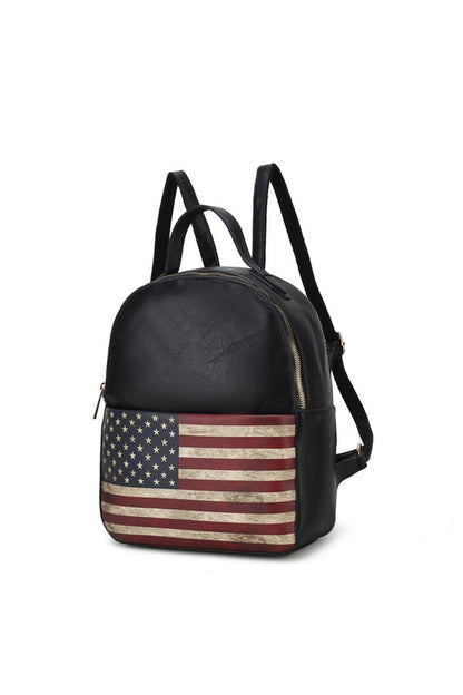 MKF Collection Briella FLAG Backpack by Mia K