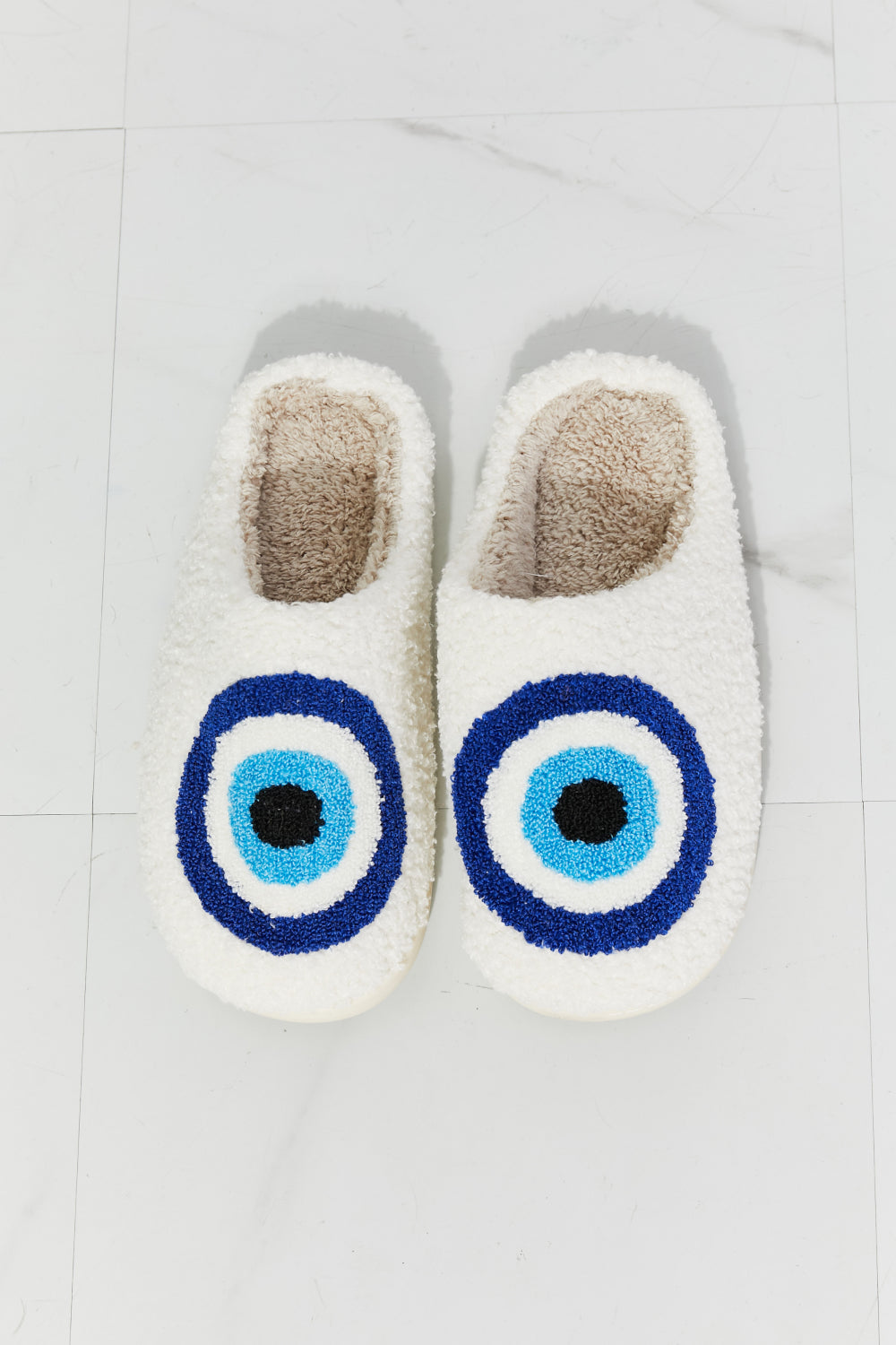 MMShoes Eye Plush Slipper - Make'm Blush Boutique 