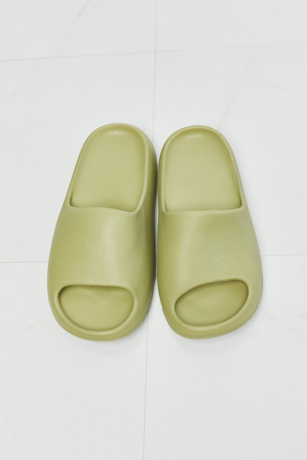 NOOK JOI In My Comfort Zone Slides in Green - Make'm Blush Boutique 