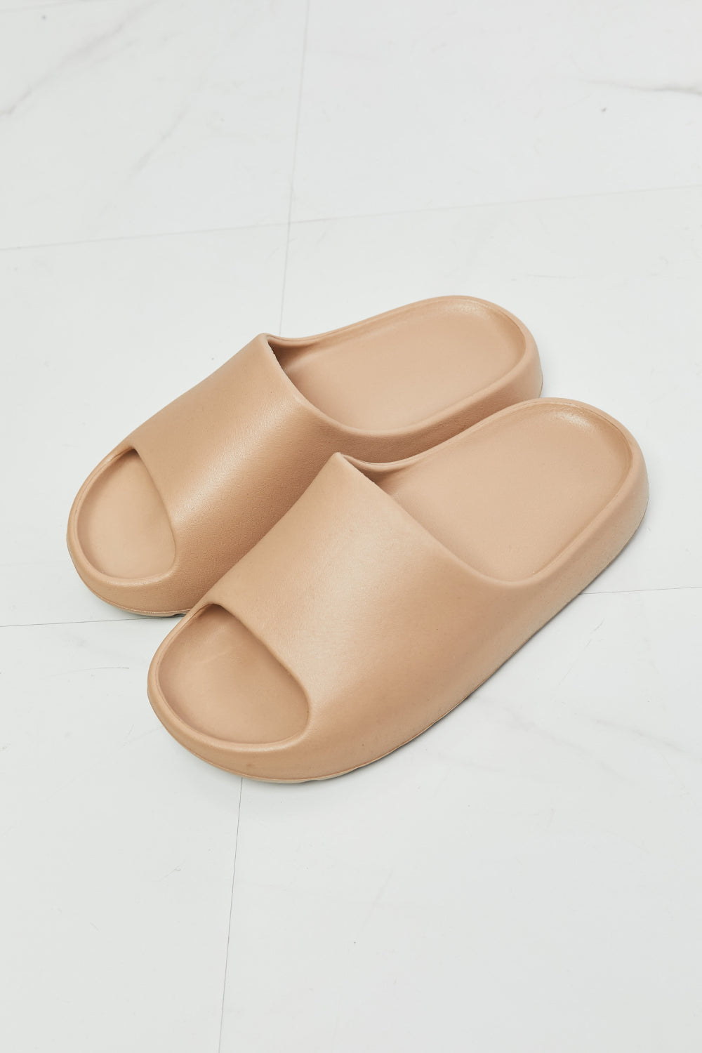 NOOK JOI In My Comfort Zone Slides in Beige - Make'm Blush Boutique 