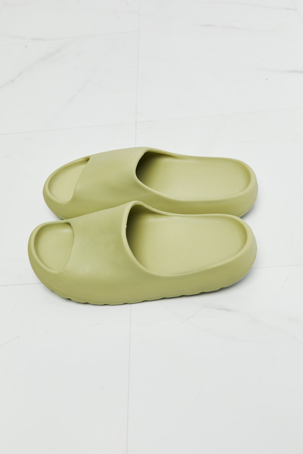 NOOK JOI In My Comfort Zone Slides in Green - Make'm Blush Boutique 